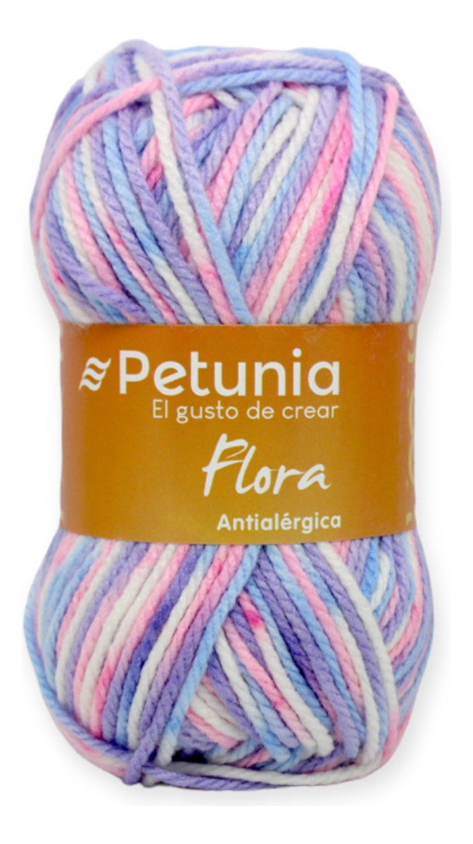 Lana Flora Matizada 100grs Petunia