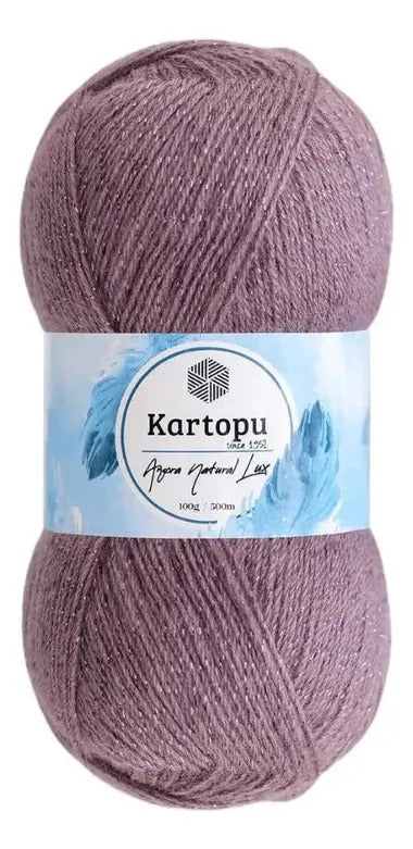 Lana Angora Natural Lux 100grs Kartopu