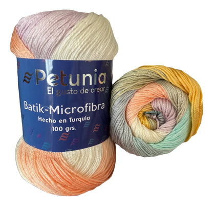 Hilo Batik-microfibra 100grs Petunia