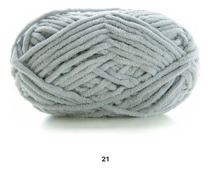 Lana Chenille 3,5mm 50grs