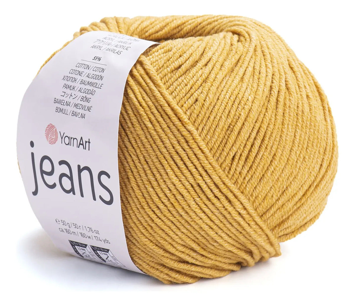 Jeans 50grs Yarn Art  (55% Algodón 45% Acrílico)