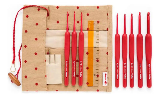 Set De Crochet Red Etimo Tulip Con Estuche