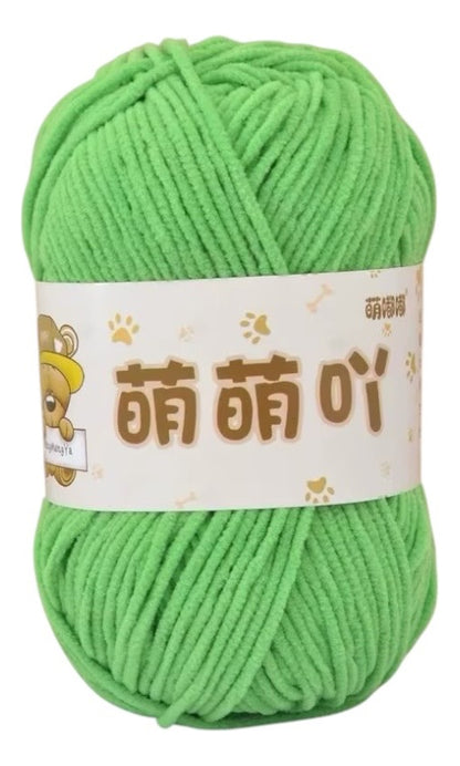 Lana Mini Velvet 50grs Ultra Delgada 3mm.