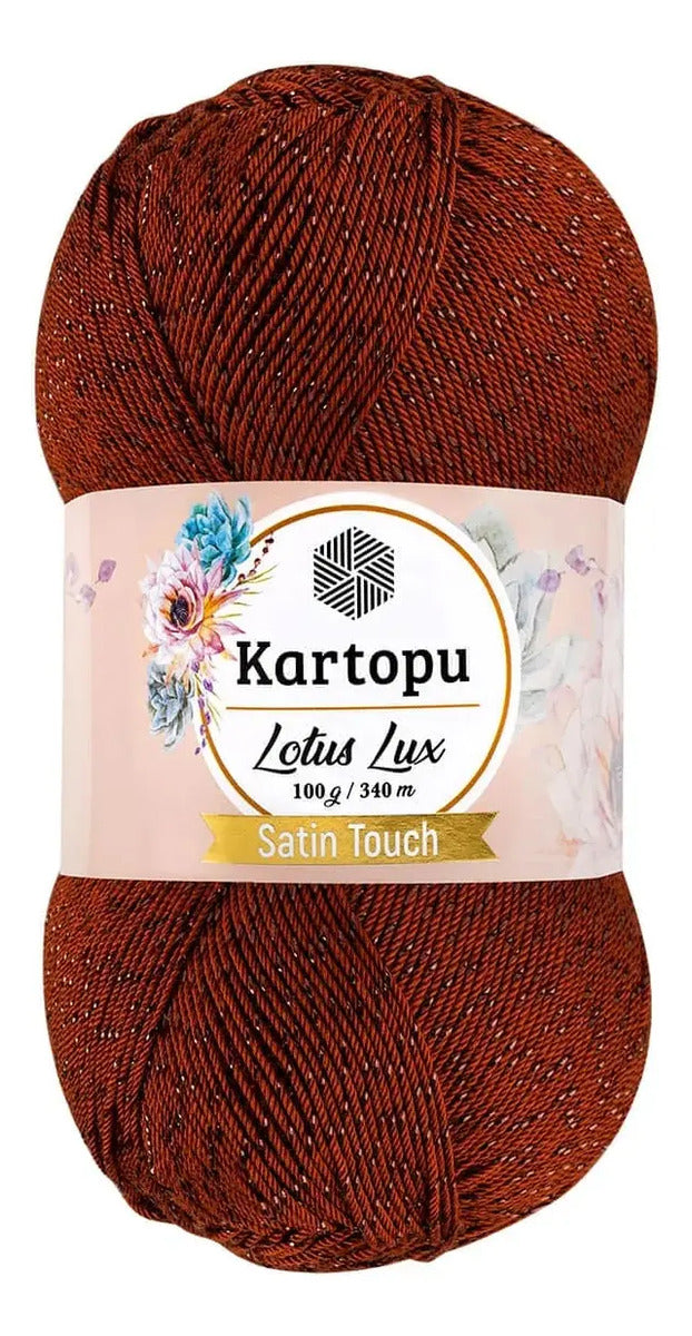 Hilo Lotus Lux Lurex 100grs Kartopu