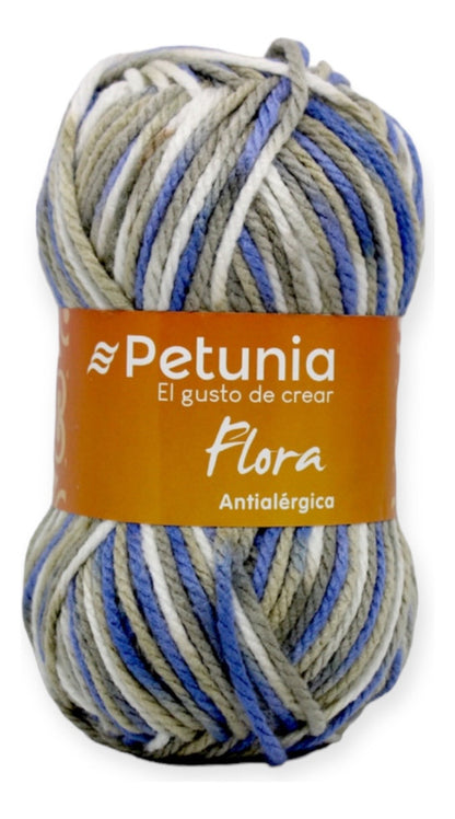 Lana Flora Matizada 100grs Petunia