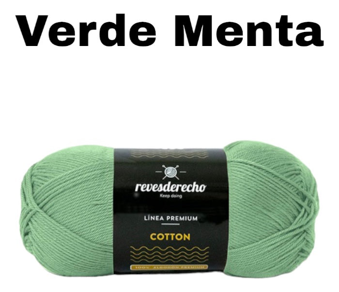 Algodón / Cotton Premium Revesderecho 100grs