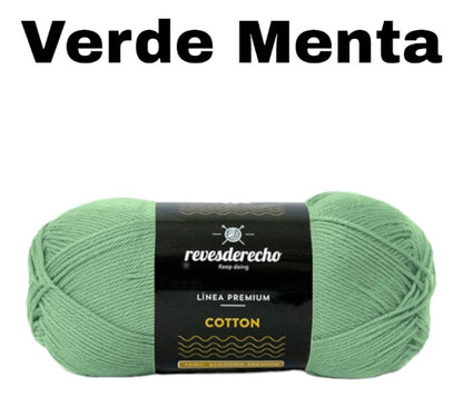 Algodón / Cotton Premium Revesderecho 100grs