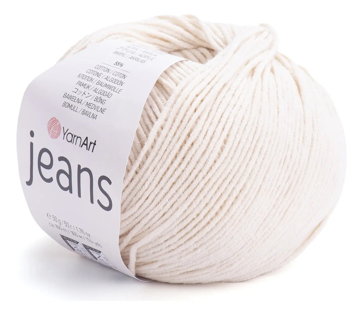 Jeans 50grs Yarn Art  (55% Algodón 45% Acrílico)