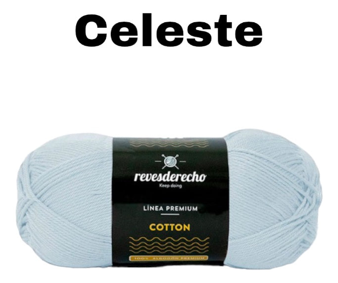 Algodón / Cotton Premium Revesderecho 100grs