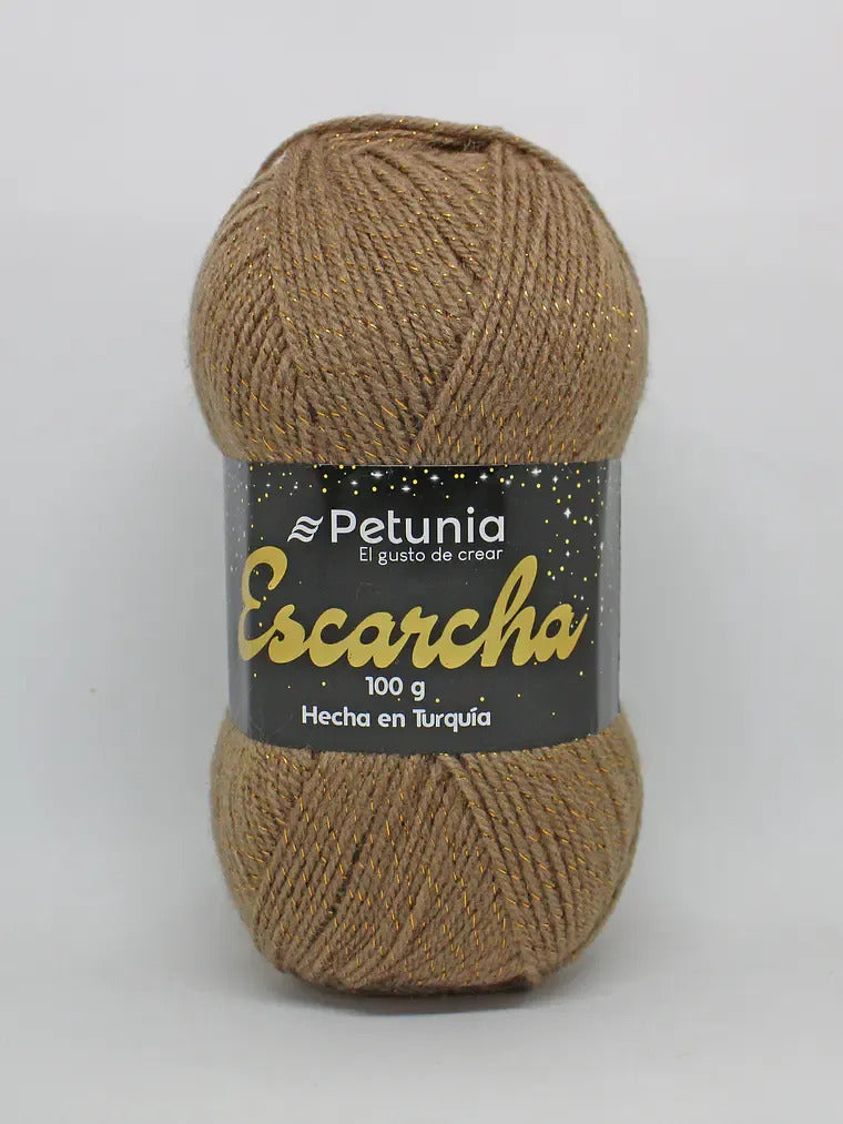 Lana Escarcha 100grs Petunia