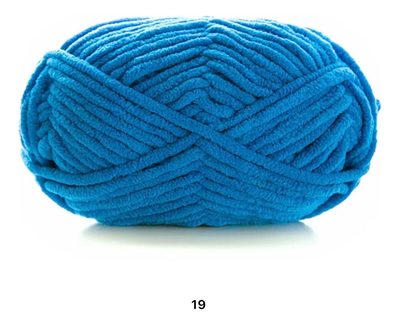Lana Chenille 3,5mm 50grs