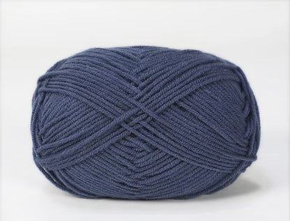 Lana Milk Cotton 50grs (4 Hebras Dobles 2mm) 90mts Aprox.