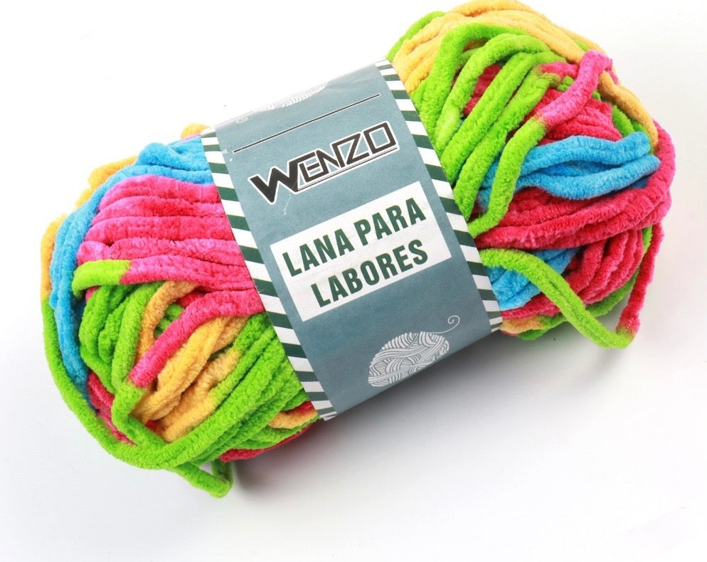Lana Chenille Poliester Wenzo 90grs