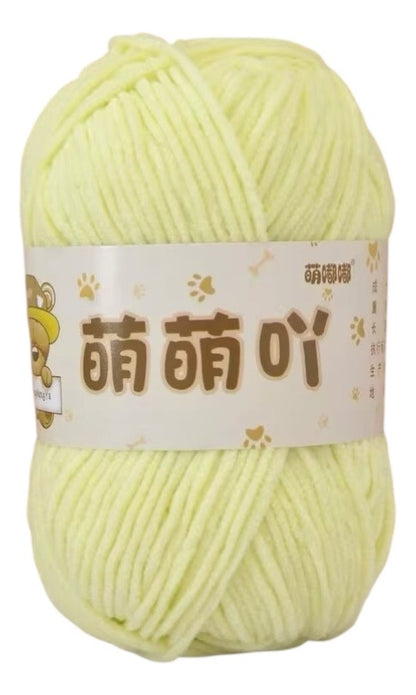 Lana Mini Velvet 50grs Ultra Delgada 3mm.