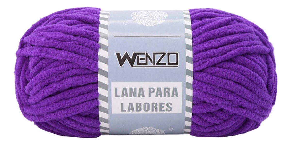 Lana Chenille Poliester Wenzo 90grs