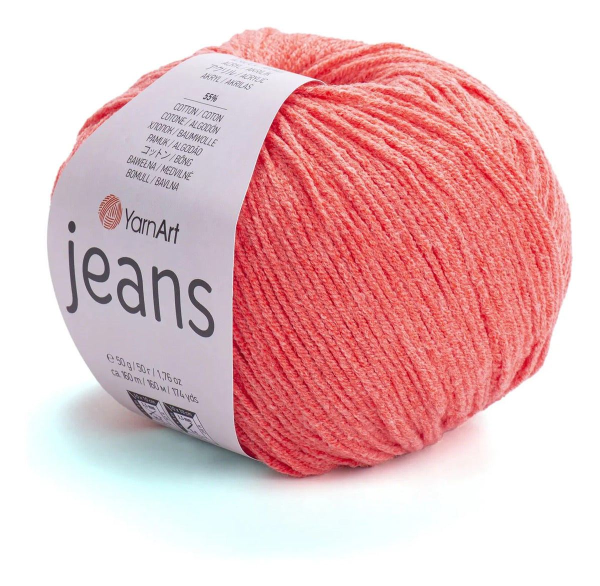 Jeans 50grs Yarn Art  (55% Algodón 45% Acrílico)