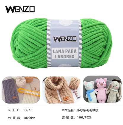 Lana Chenille Poliester Wenzo 90grs