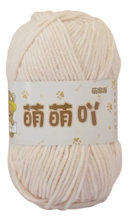 Lana Mini Velvet 50grs Ultra Delgada 3mm.