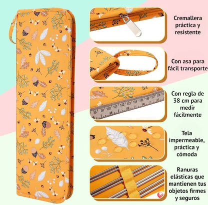 Set De Palillos 11 Medidas Con Accesorios Más Estuche