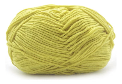 Lana Milk Cotton 50grs (4 Hebras Dobles 2mm) 90mts Aprox.