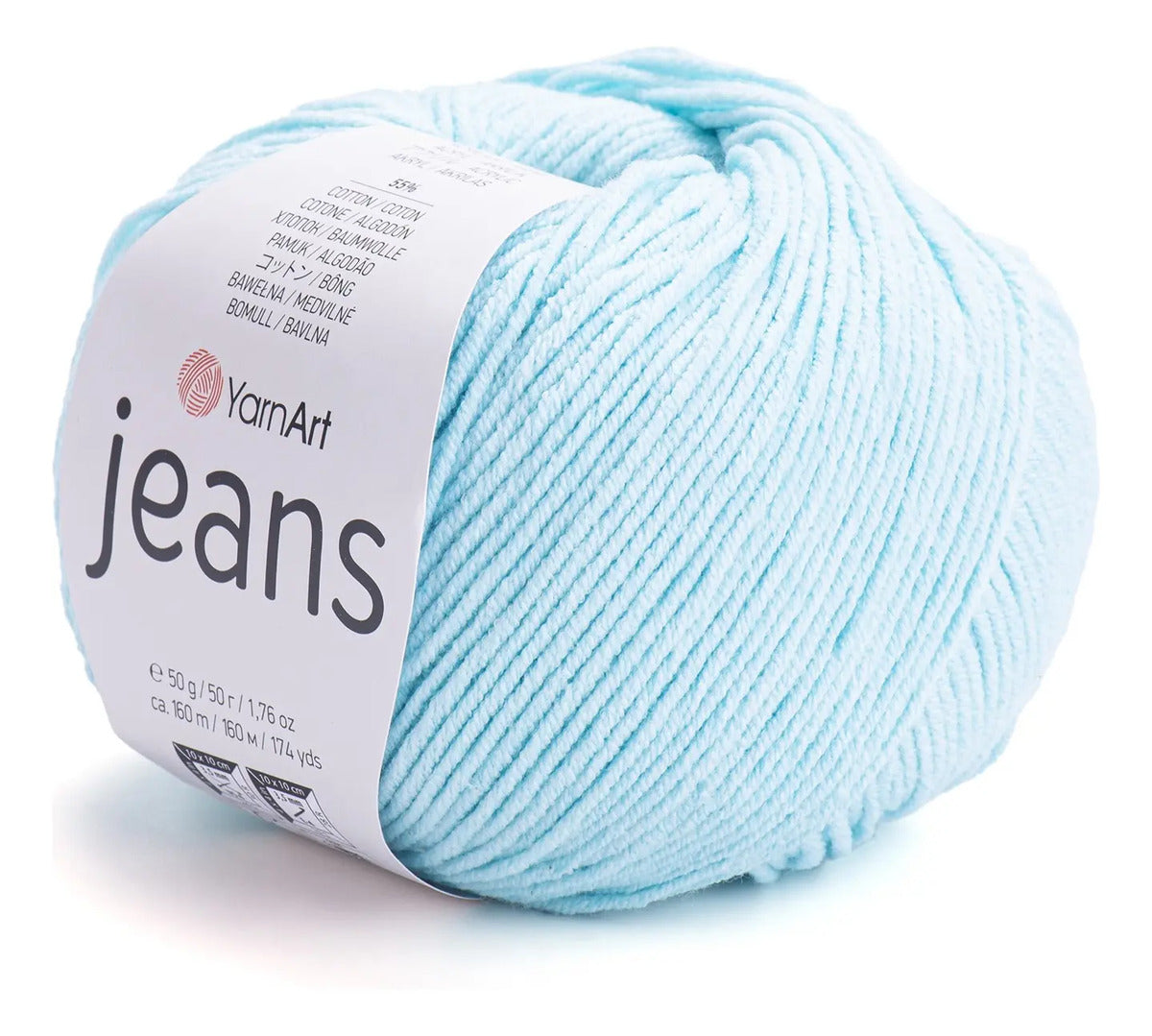 Jeans 50grs Yarn Art  (55% Algodón 45% Acrílico)