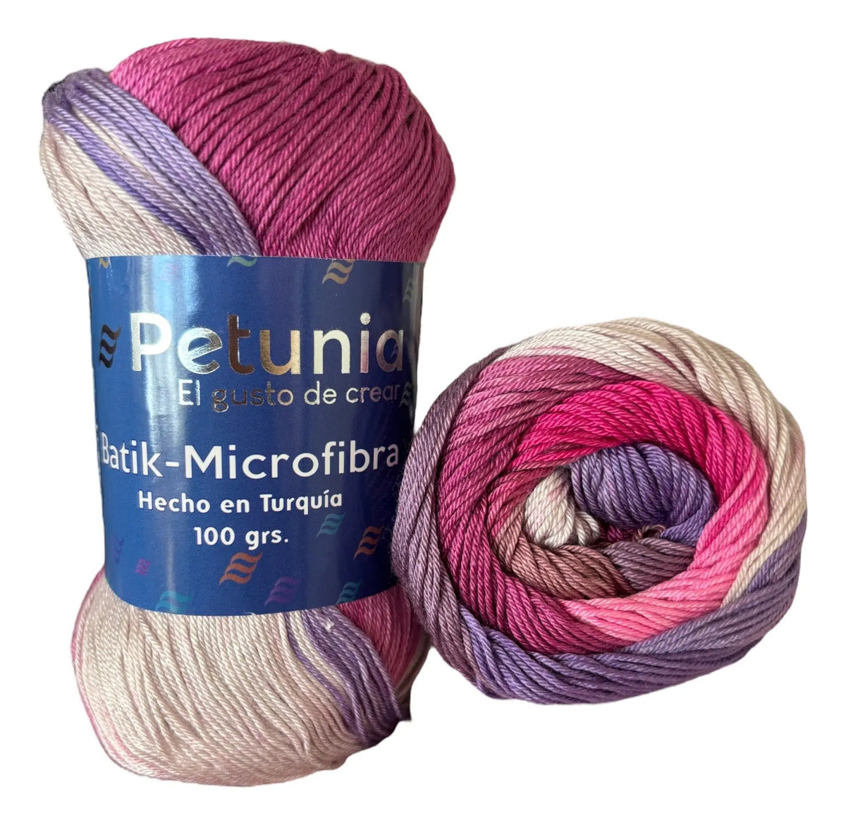 Hilo Batik-microfibra 100grs Petunia