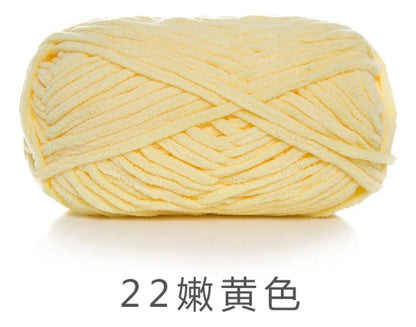 Lana Chenille Poliéster 5mm 100grs