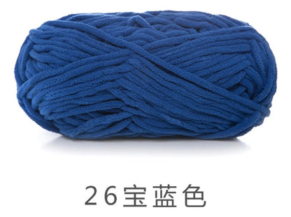 Lana Chenille Poliéster 5mm 100grs