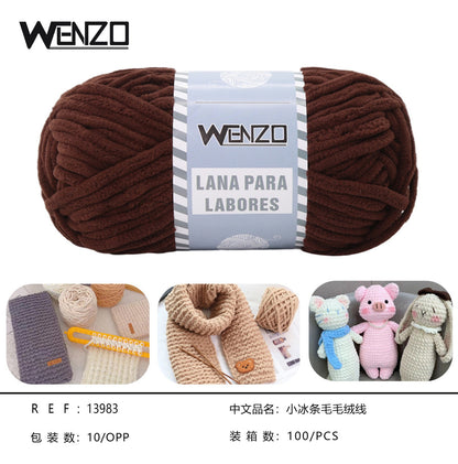 Lana Chenille Poliester Wenzo 90grs