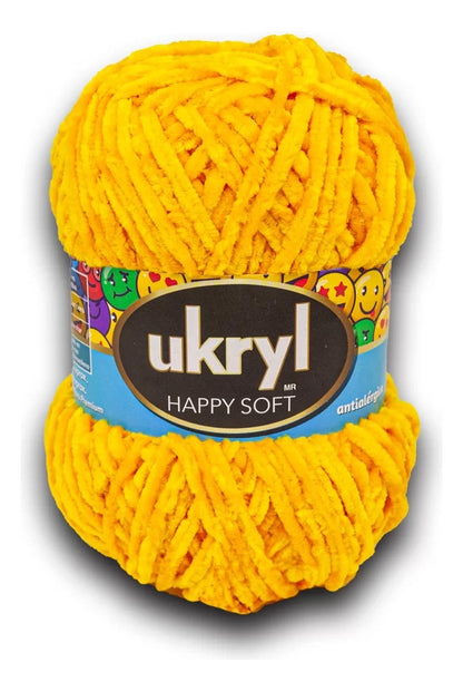 Chenille Happy Soft 100g Ukryl Ovillo