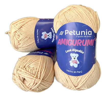 Lana Amigurumi (tacto Algodon) 50grs Petunia