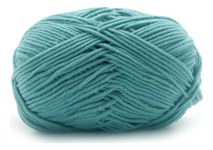 Lana Milk Cotton 50grs (4 Hebras Dobles 2mm) 90mts Aprox.