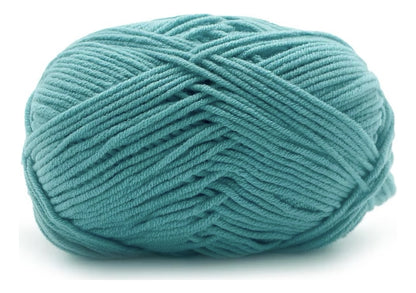 Lana Milk Cotton 50grs (4 Hebras Dobles 2mm) 90mts Aprox.