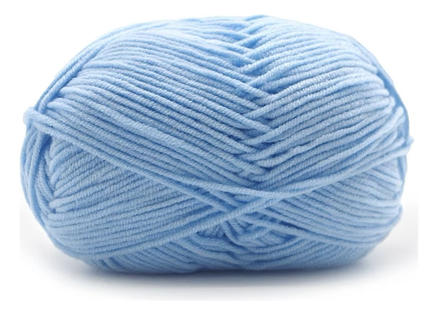 Lana Milk Cotton 50grs (4 Hebras Dobles 2mm) 90mts Aprox.