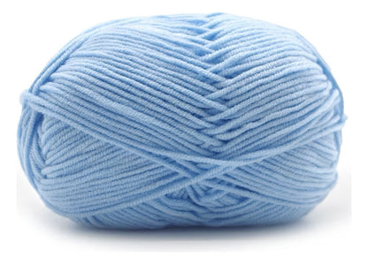 Lana Milk Cotton 50grs (4 Hebras Dobles 2mm) 90mts Aprox.