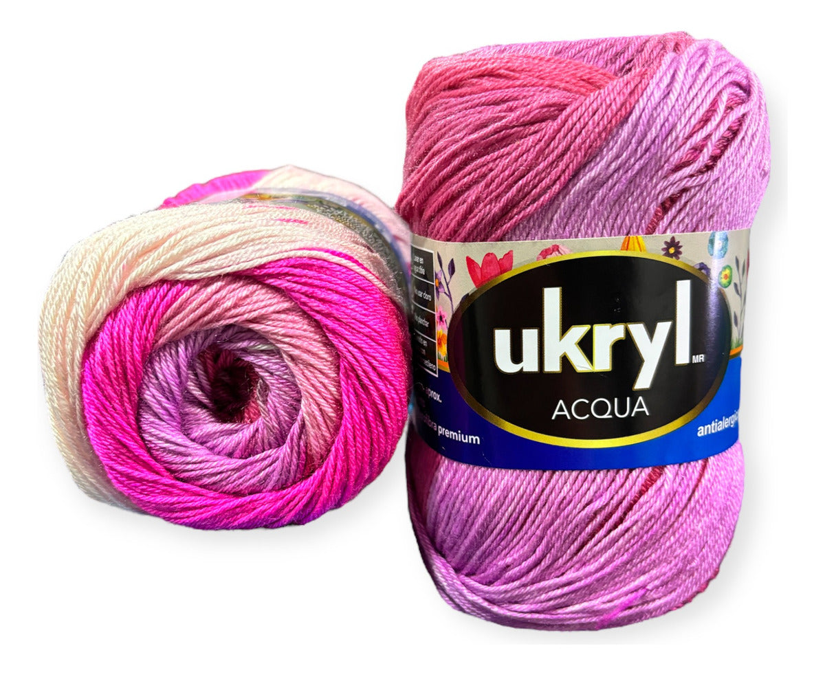 Hilo Acqua Microfibra Batik 100grs Ukryl