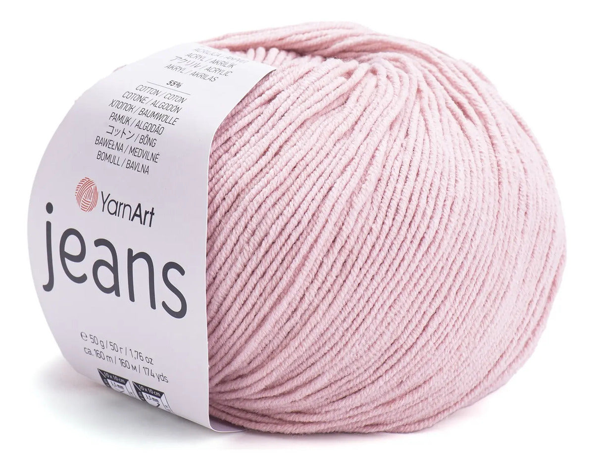 Jeans 50grs Yarn Art  (55% Algodón 45% Acrílico)