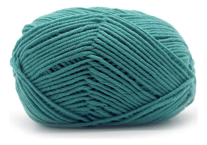 Lana Milk Cotton 50grs (4 Hebras Dobles 2mm) 90mts Aprox.