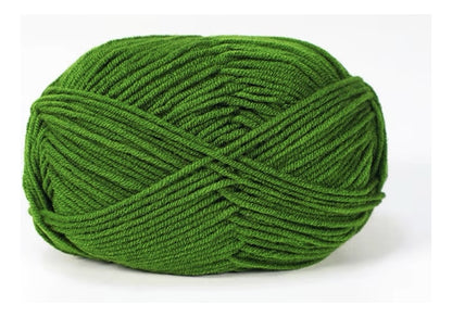 Lana Milk Cotton 50grs (4 Hebras Dobles 2mm) 90mts Aprox.