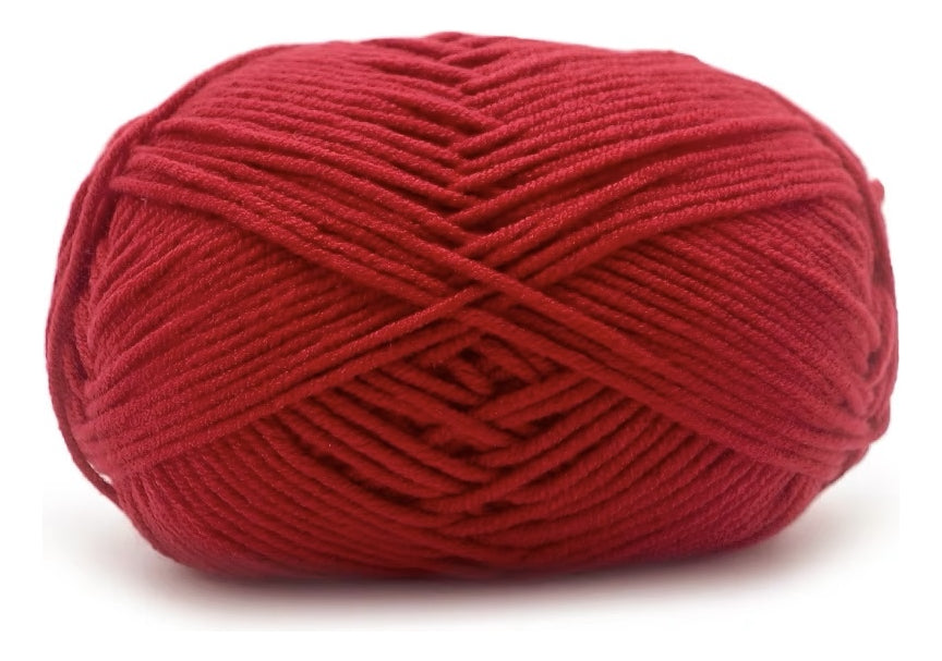Lana Milk Cotton 50grs (4 Hebras Dobles 2mm) 90mts Aprox.