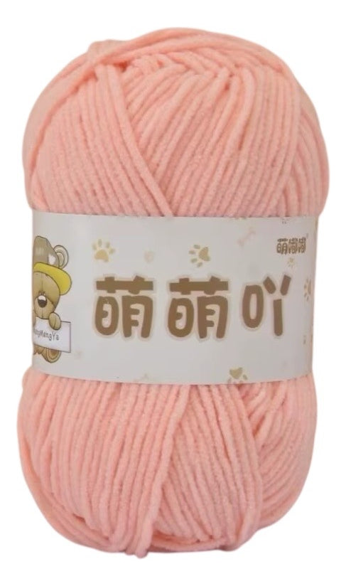 Lana Mini Velvet 50grs Ultra Delgada 3mm.