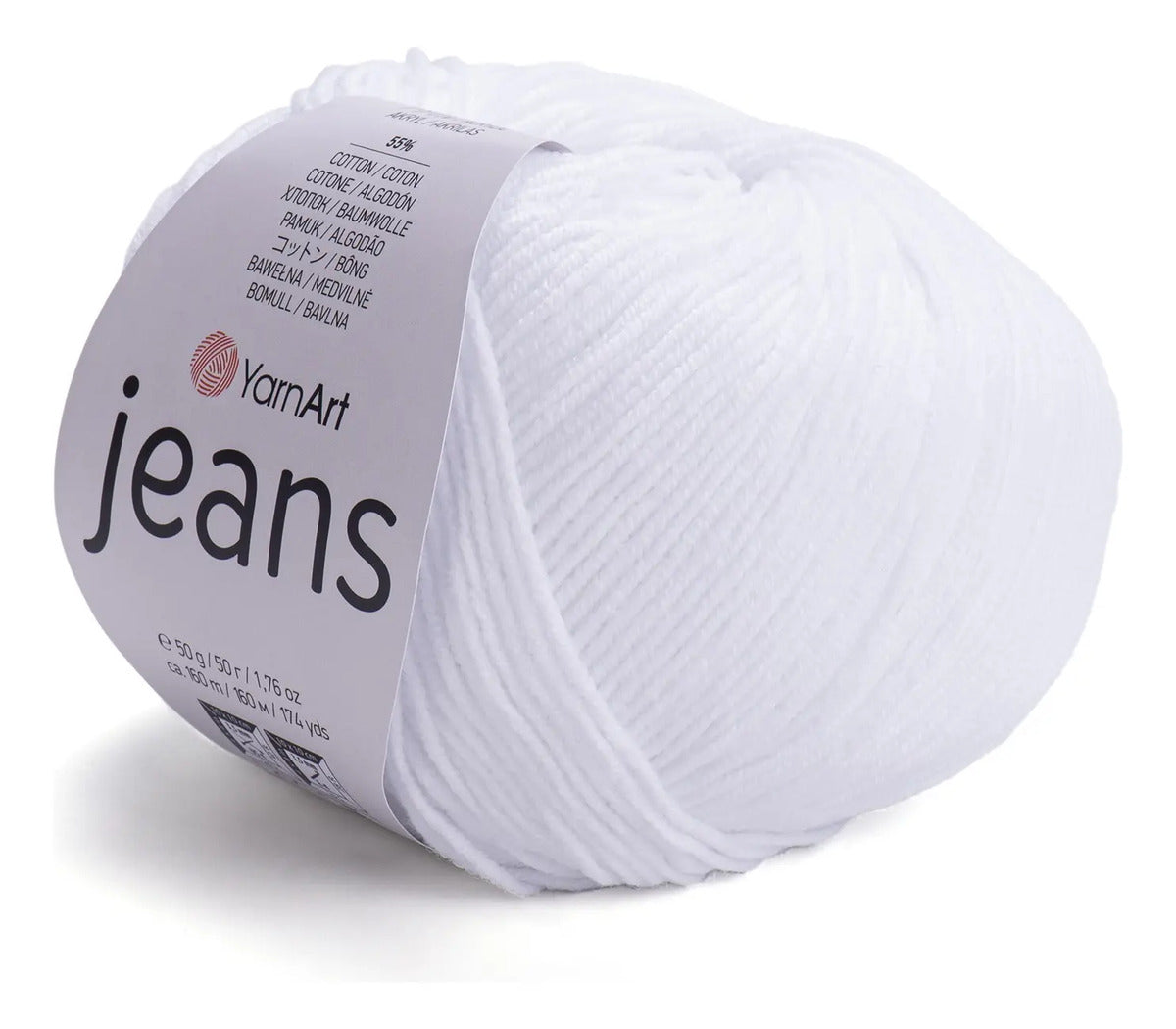Jeans 50grs Yarn Art  (55% Algodón 45% Acrílico)