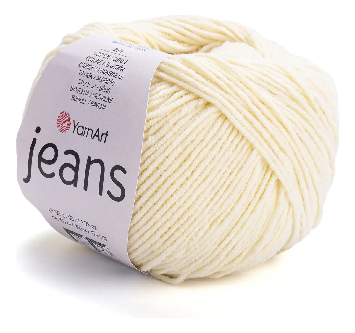 Jeans 50grs Yarn Art  (55% Algodón 45% Acrílico)