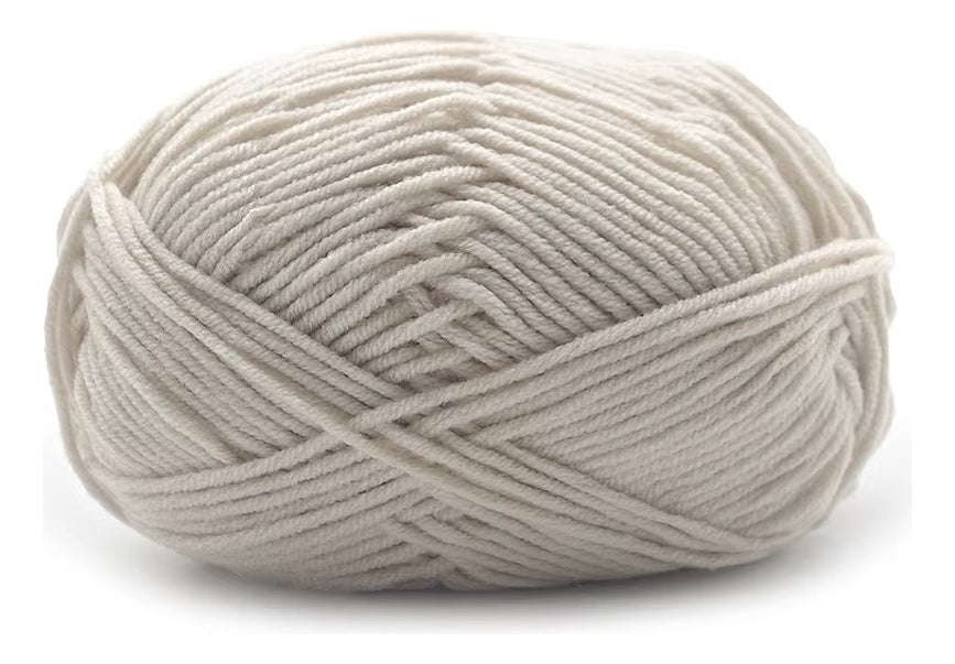 Lana Milk Cotton 50grs (4 Hebras Dobles 2mm) 90mts Aprox.