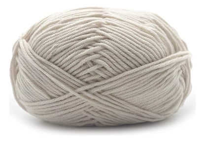 Lana Milk Cotton 50grs (4 Hebras Dobles 2mm) 90mts Aprox.