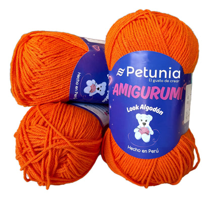Lana Amigurumi (tacto Algodon) 50grs Petunia