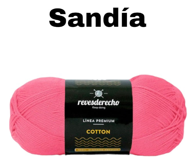 Algodón / Cotton Premium Revesderecho 100grs