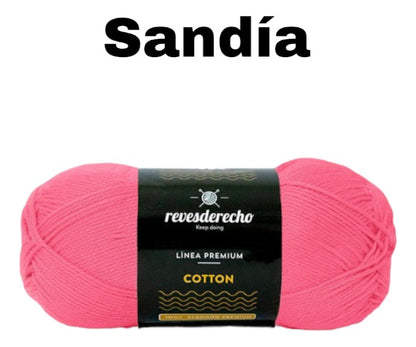 Algodón / Cotton Premium Revesderecho 100grs