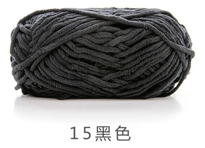 Lana Chenille Poliéster 5mm 100grs