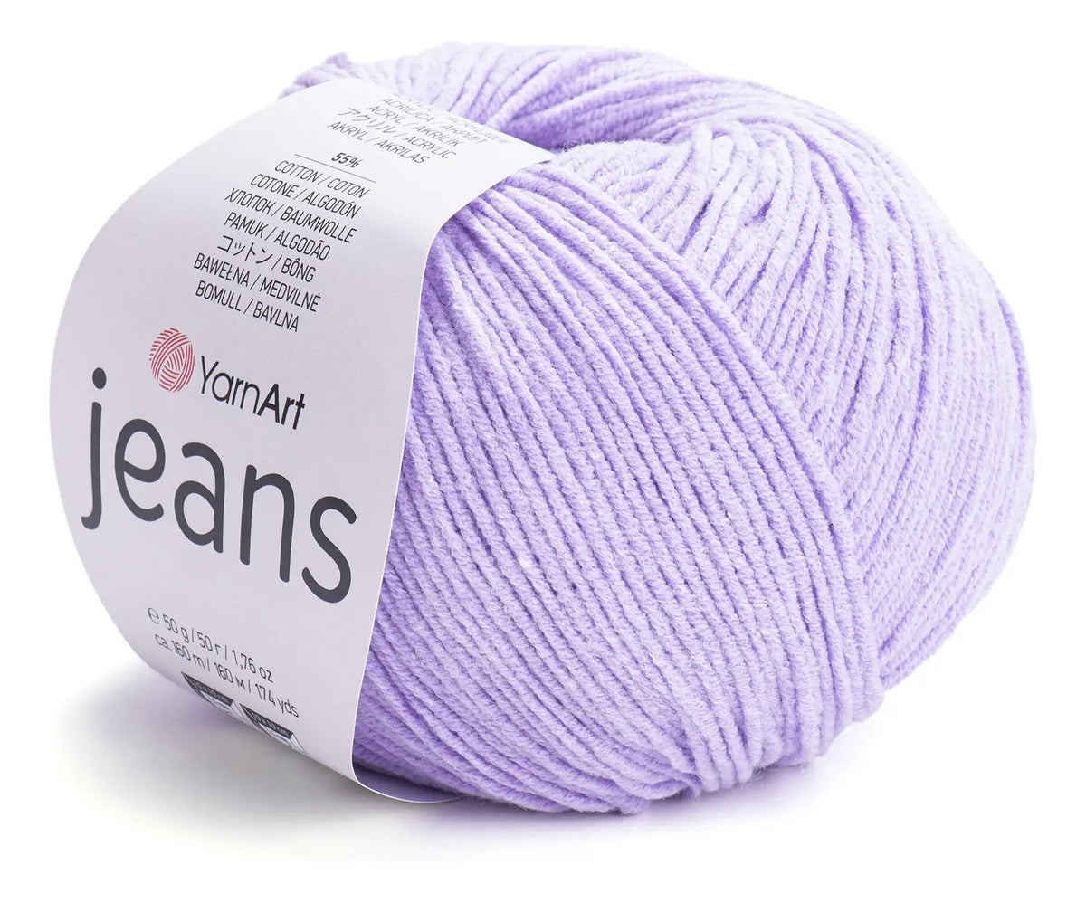 Jeans 50grs Yarn Art  (55% Algodón 45% Acrílico)